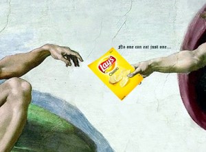 Creation potato chips