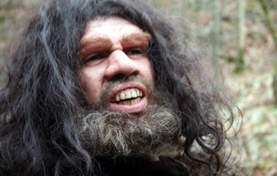 Drama recon - Neanderthals had big faces and big teeth.