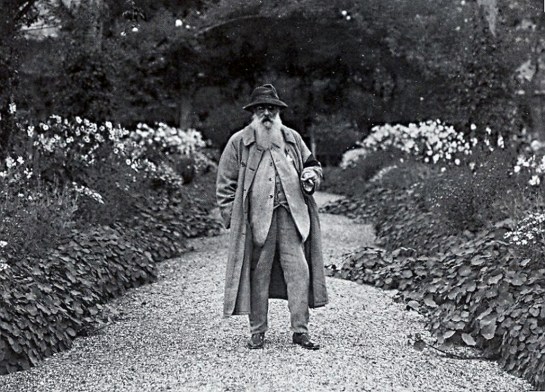 Monet in the garden
