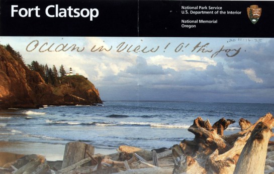 fort clatsop brochure