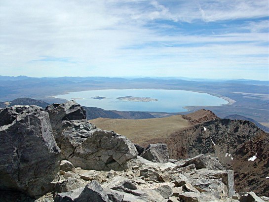 Mono Lake From Mt Dana