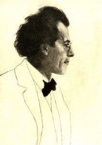 Gustav Mahler Emil Orlik 1902