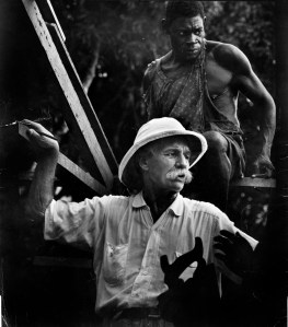 schweitzer in pith helmet