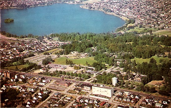 Woodland Park and Green Lake, 4 decades ago