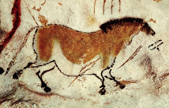 lascaux horse and sign