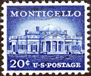 monticello stamp
