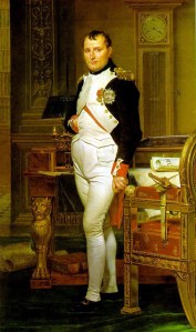 "Napoleon in his study"
