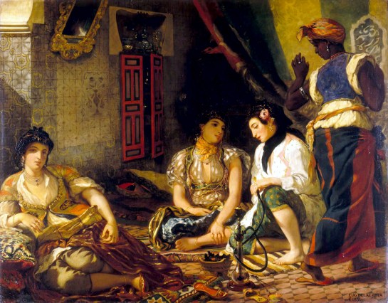 Eugene Delacroix "Women of Algiers" 1834