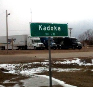 Kadoka sign