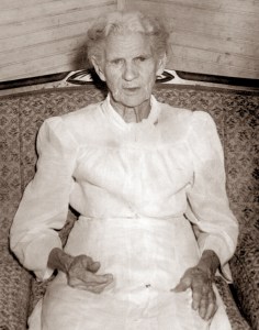 Great grandmother, Nancy Jane Lind Hutchison Steele, wife of Rowan Steele.