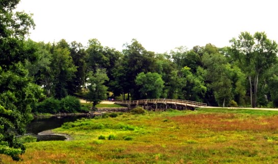 old north bridge from manse
