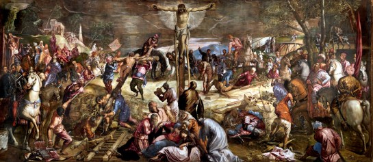 Tintoretto, La crocifissione, Sala dell'albergo, Scuola di San R