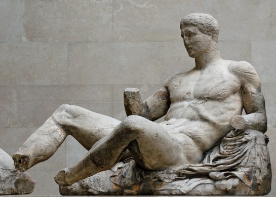 Dionysos pediment Parthenon