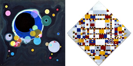 kandinsky mondrian pair