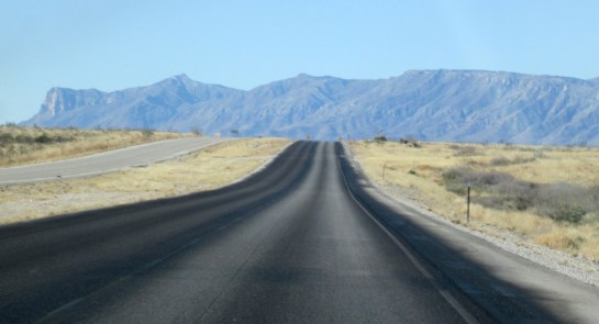road to guadalupe mts