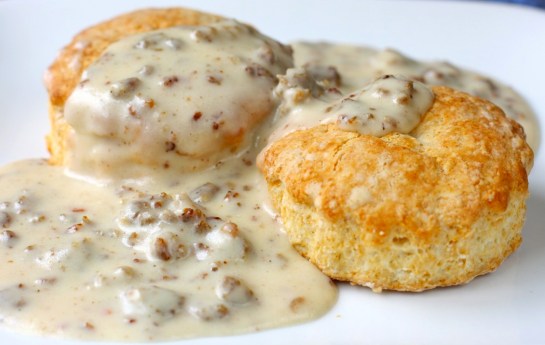biscuits and gravy