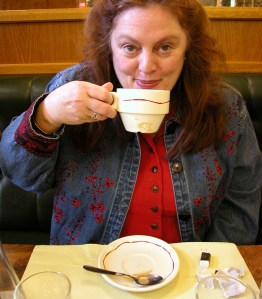 carole and coffee