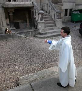 NDP priest swinging censer