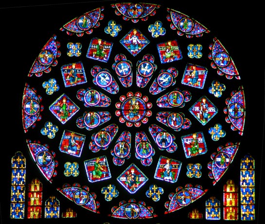 north rose window