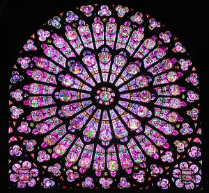 Notre Dame north Rose Window