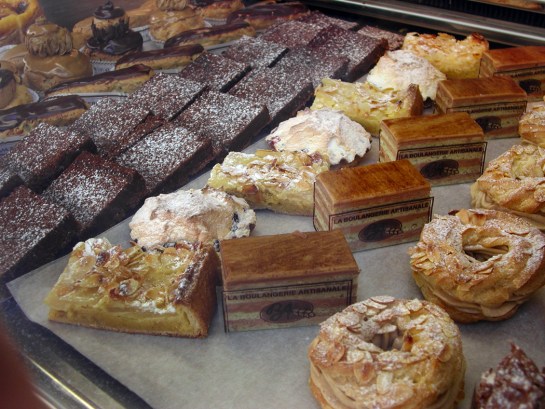 patisserie window