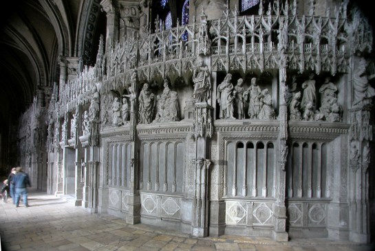 rood screen and ambulatory