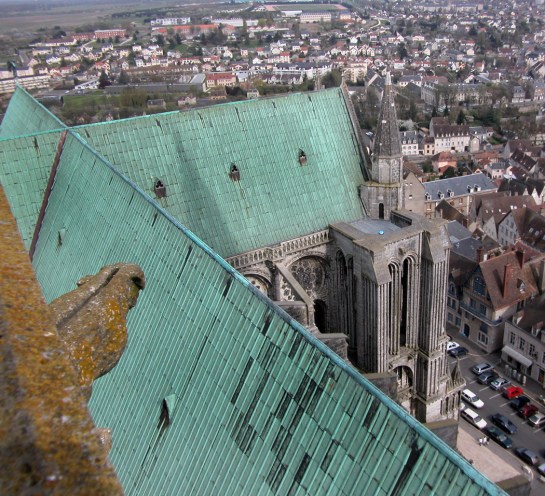 roof and south transept