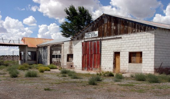 Along old 66 Minyard Feed Store