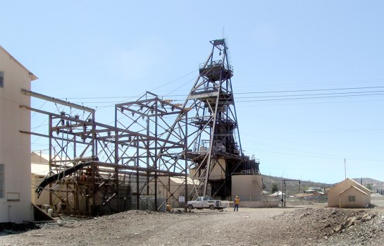 Warren pit head, Bisbee