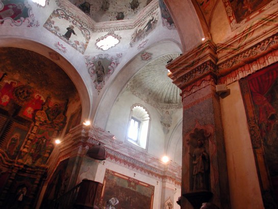 San Xavier del bac interior dome