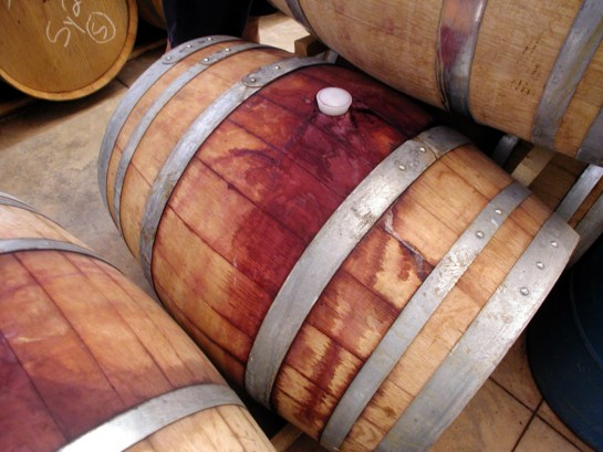 Sonoita wine barrel