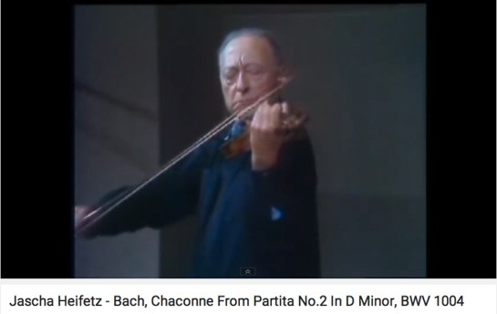 bach chaconne heifetz