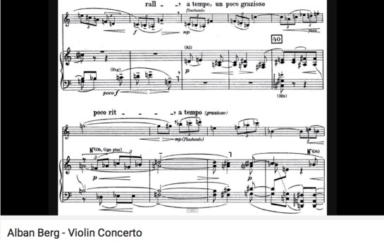 berg violin concerto