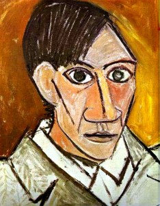 picasso self portrait