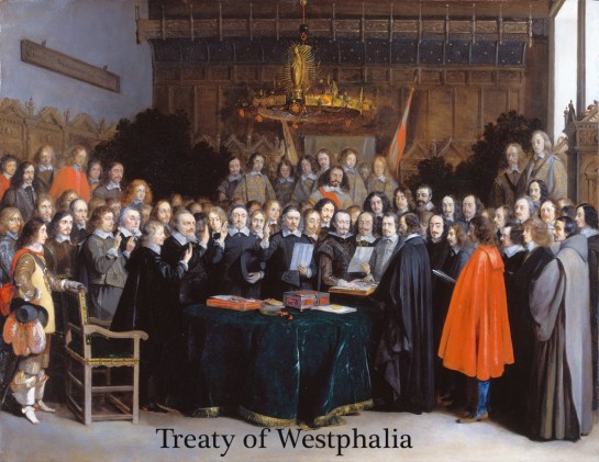 De ratificatie van de Vrede van Munster